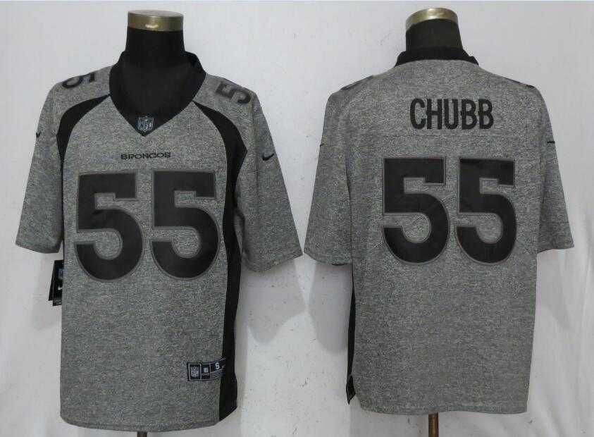 Nike Broncos 55 Bradley Chubb Gray Gridiron Gray Vapor Untouchable Limited Jersey,We sell and wholesale Nike Broncos 55 Bradley Chubb Gray Gridiron Gray Vapor Untouchable Limited Jersey on line form chian!